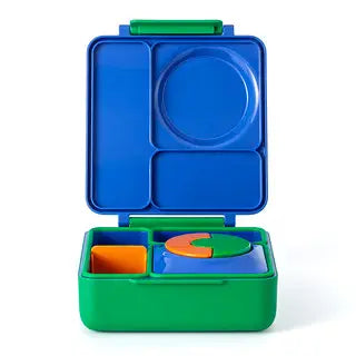 Thermo Lunchbox OmieBox Blau Grün
