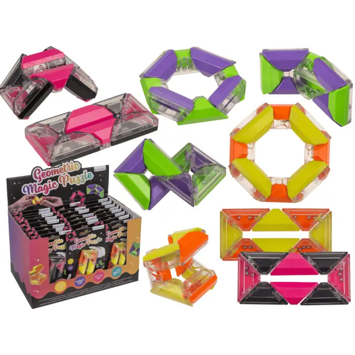 Geometrisches Magic Puzzle assortiert