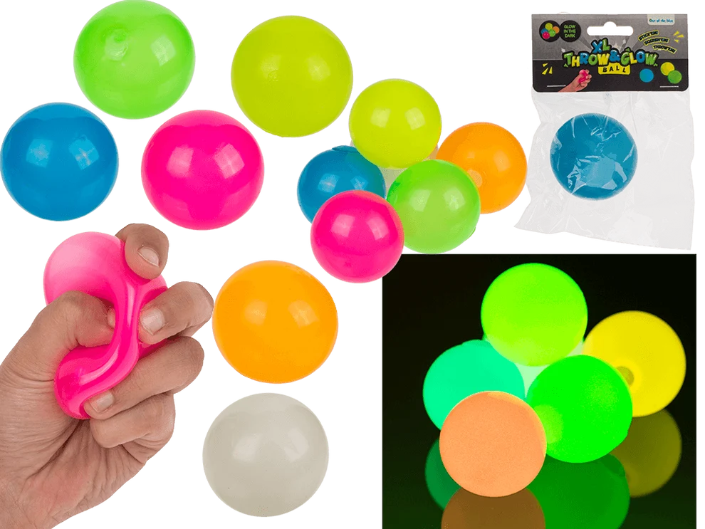 Springball & Quetschball Nachtleuchtend assortiert