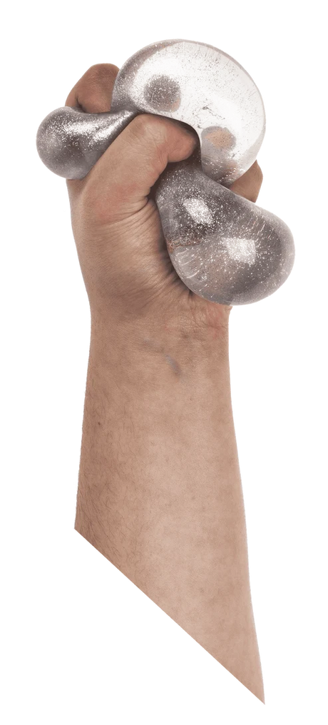 Squeeze Ball Glitter assortiert