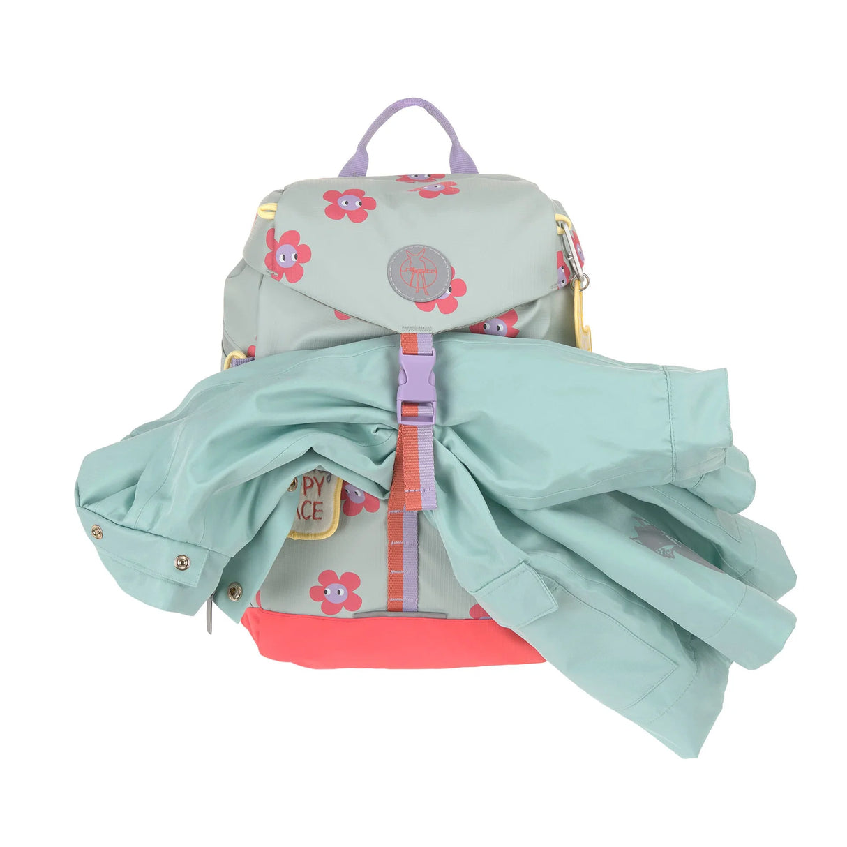 Kinderrucksack Kindergartenrucksack Mini Happy Trails Blumen