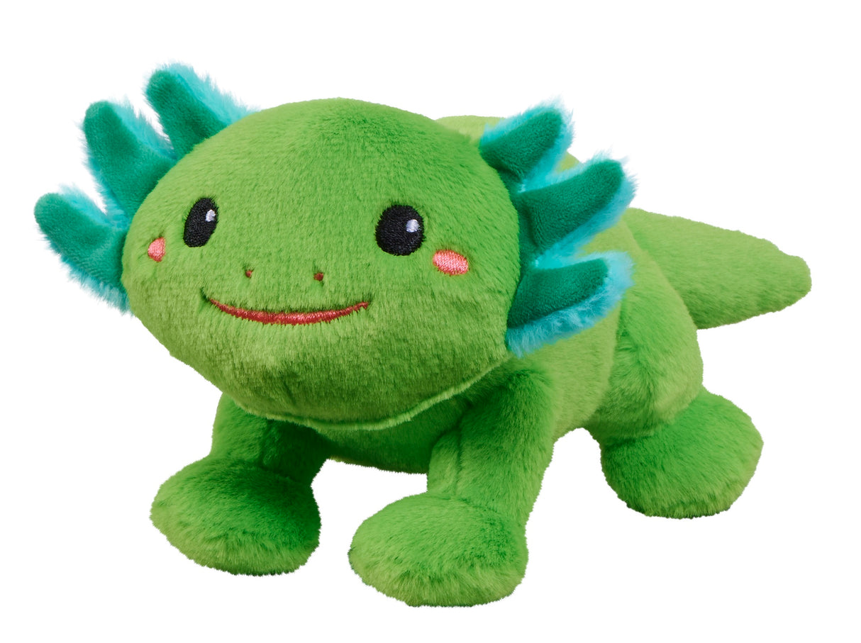 Kuscheltier Axolotl Grün