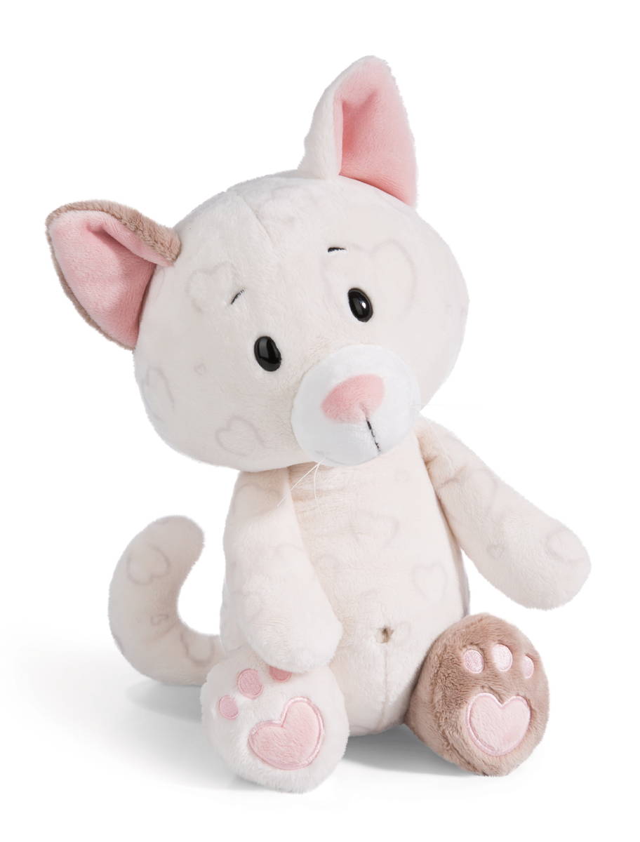 Kuscheltier Nici Katze mit Herzen