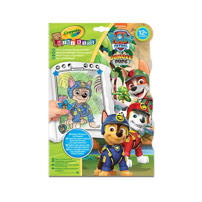 Craayola Mal- und Sticker Aktivitätenbuch Paw Patrol