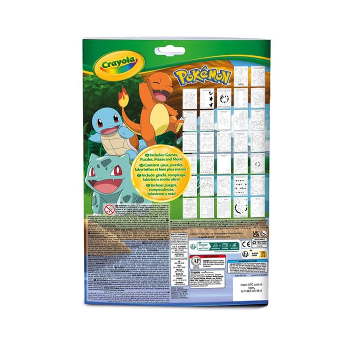 Crayola Mal- und Aktivitätenbuch Pokémon