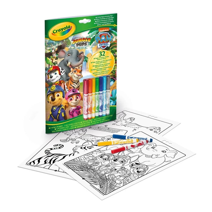 Crayola Mal- und Aktivitätenbuch Paw Patrol