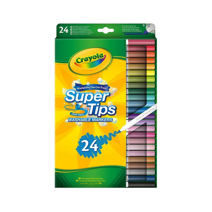 Crayola Filzstifte Supertips 24 Stück