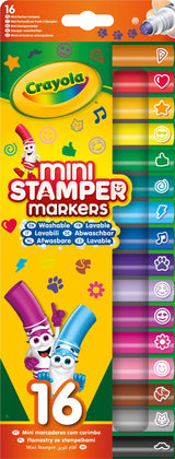 Crayola Mini Stempel Filzstifte 16 Stück