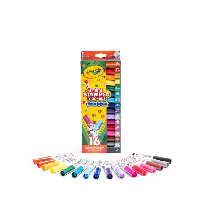 Crayola Mini Stempel Filzstifte 16 Stück