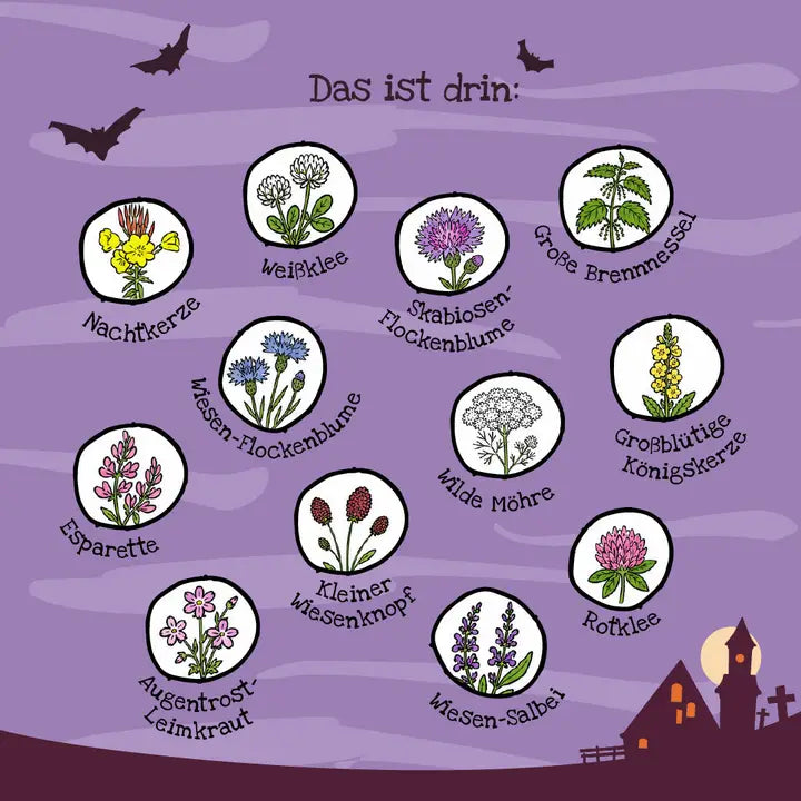 Blumenmurmel Halloween Hexeneier