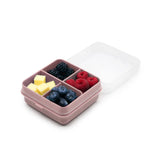 Znünibox Snackbox Melii mit 4 Fächern Small Rosa