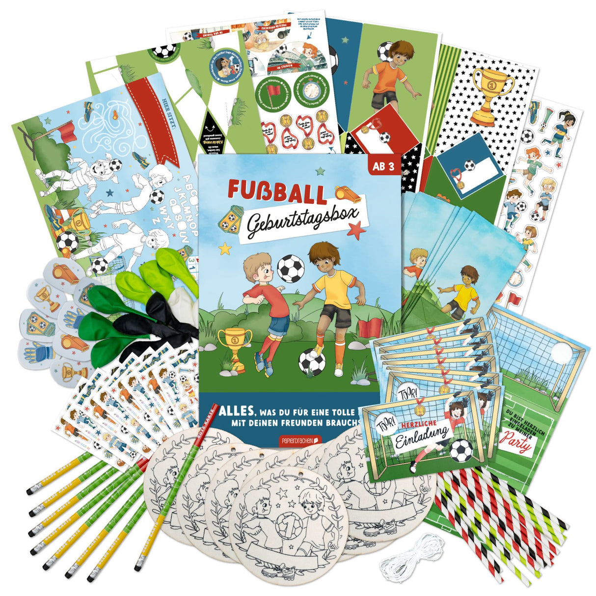 Geburtstagsbox Fussball