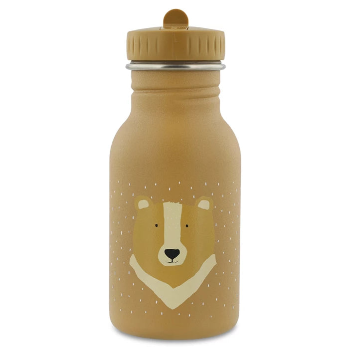 Kinder Edelstahl Trinkflasche Trixie Bär 350ml