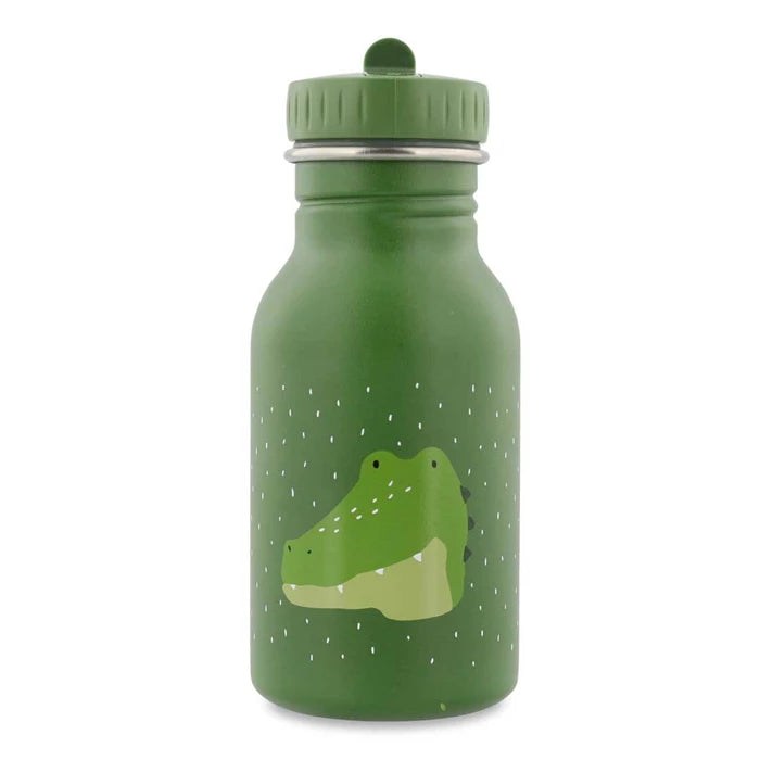Kinder Edelstahl Trinkflasche Trixie Alligator 350ml