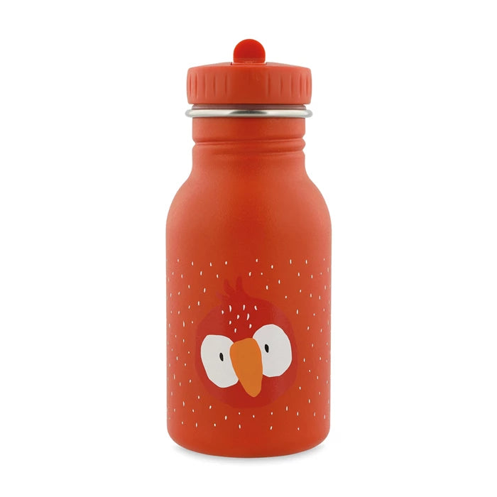 Kinder Edelstahl Trinkflasche Trixie Papagei 350ml