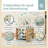 Motorikwürfel aus Waldtiere