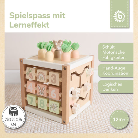 Motorikwürfel aus Hase