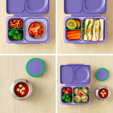 Thermo Lunchbox OmieBox UP Violett