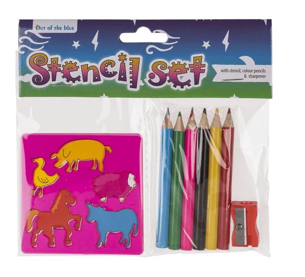 Schablonen Malset assortiert