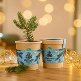 Weihnachtsbaum aus dem Becher