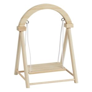 Wichtelzubehör Holz Schaukel