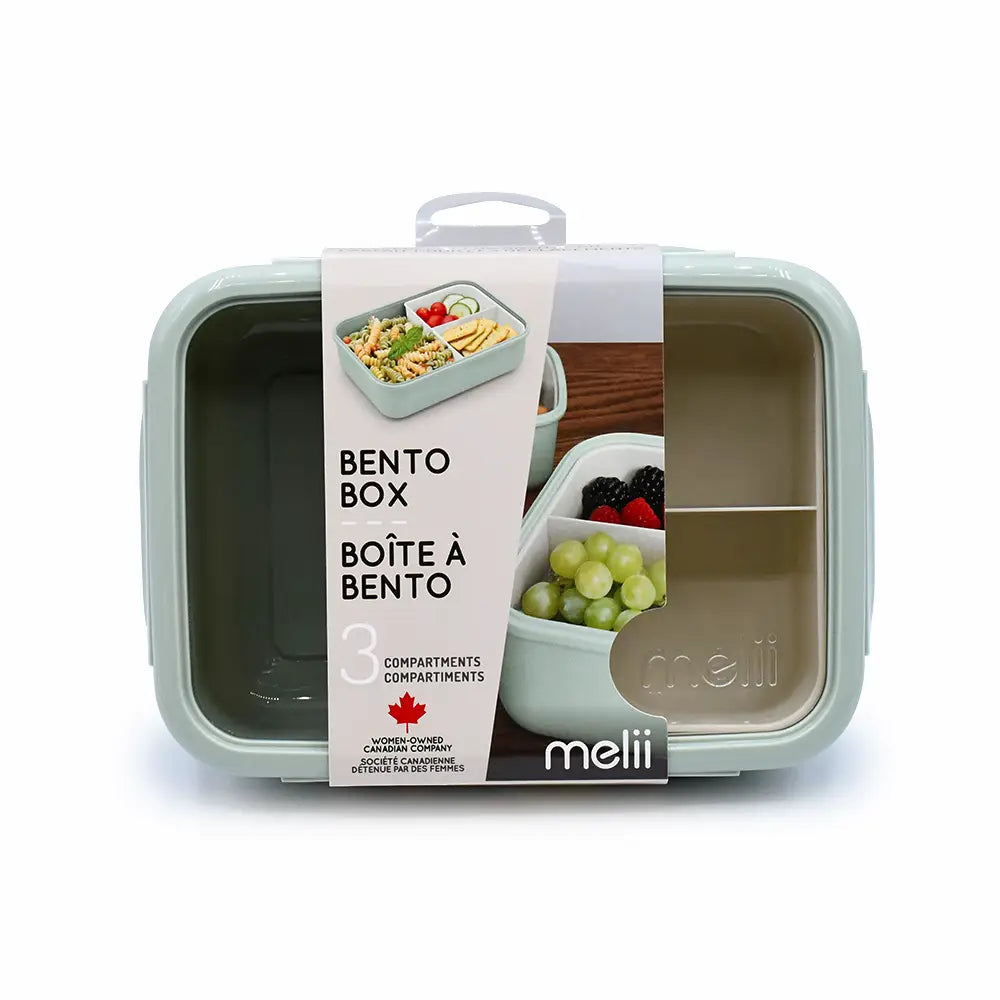 Znünibox Bentobox mit Trennschale Melii 1250ml Salbei
