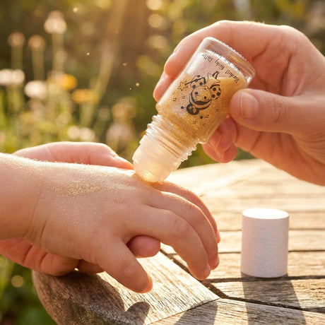 Miss Nella Körperglitzer Roll-On Gold