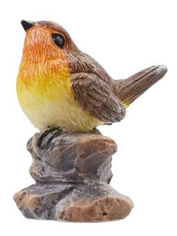 Wichtelzubehör Figur Vogel Rotkehlchen
