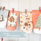 Adventskalender Winterwonderland Eisblau
