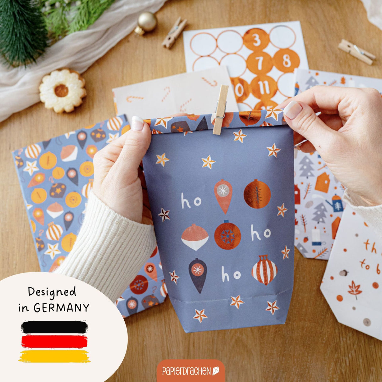 Adventskalender Tüten Hyggewald