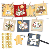 Adventskalender zum Rubbeln Wintertiere