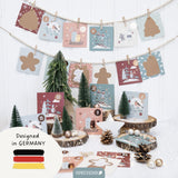 Adventskalender zum Rubbeln Weihnachten