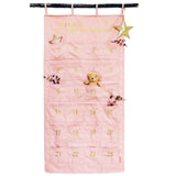 Adventskalender Wandteppich Rosa