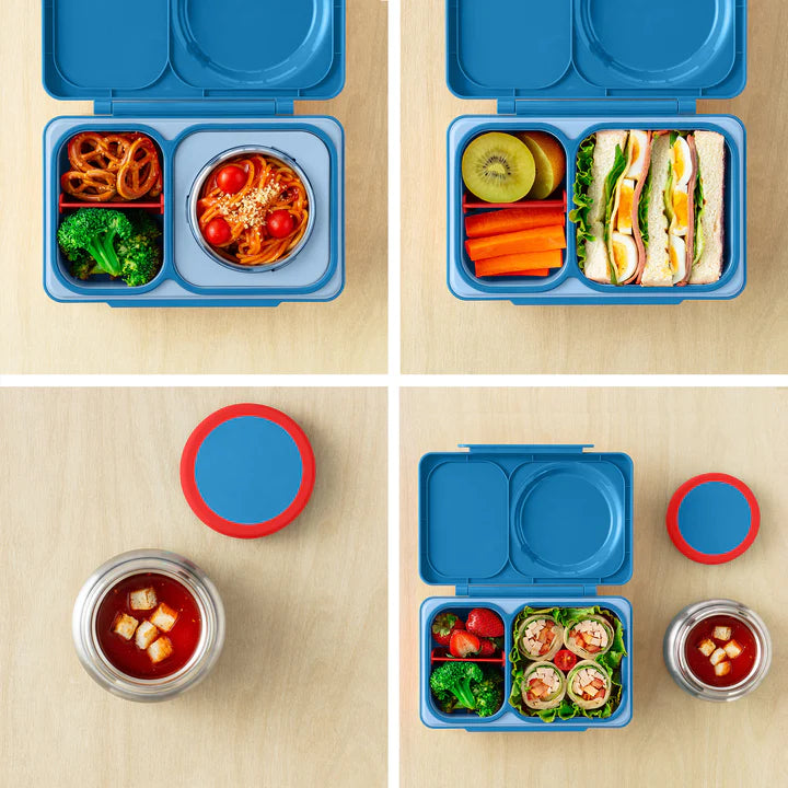 Thermo Lunchbox OmieBox UP Blau