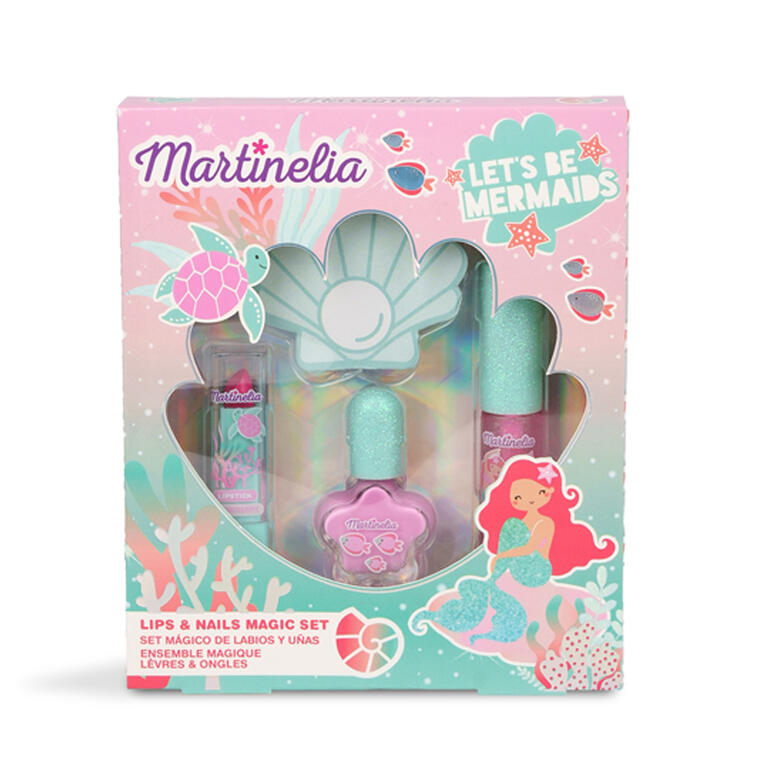 Martinelia Let's Be Mermaids Lip & Nail Magic Set