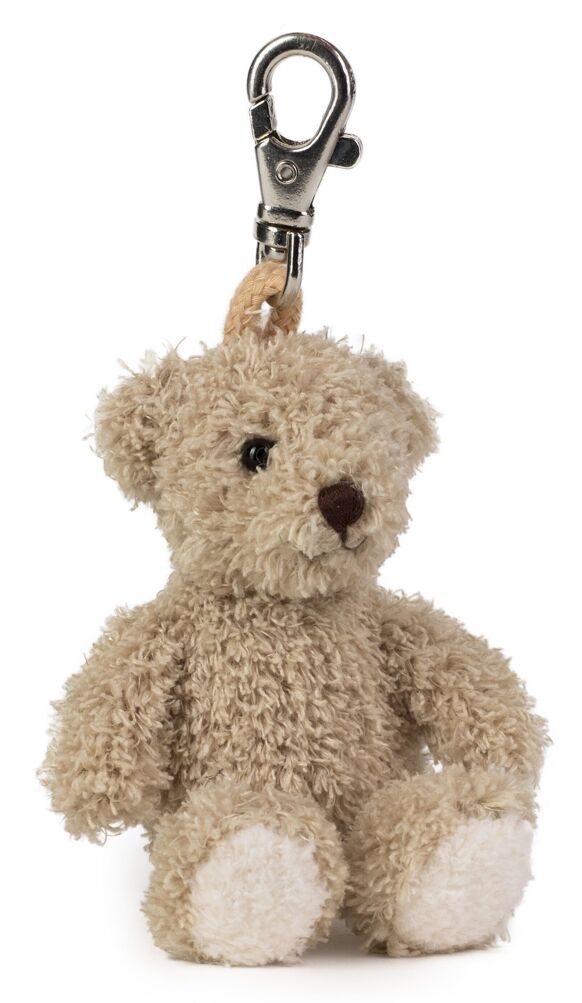 Schlüsselanhänger Plüsch Teddy Braun