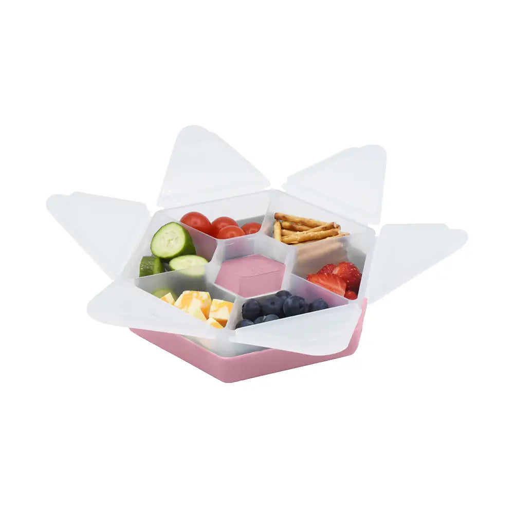 Znünibox Hexagonale Snackle-Box Berry