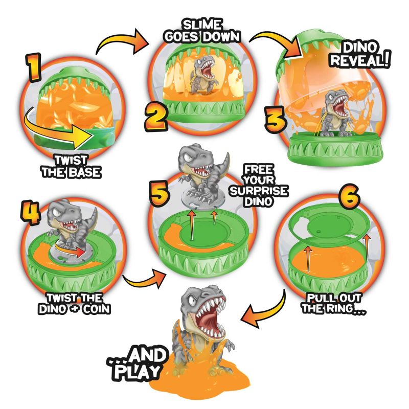 CRAZE Magic Slime Dinorex Surprise