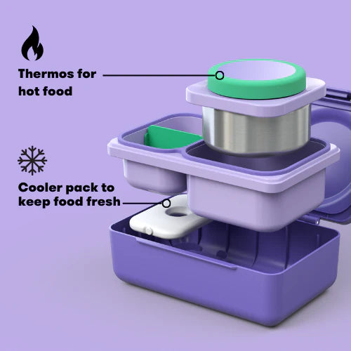 Thermo Lunchbox OmieBox UP Violett