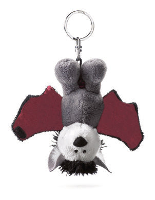 Schlüsselanhänger Plüsch Fledermaus