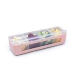 Znünibox Snackbox Melii mit 4 Fächern Rosa