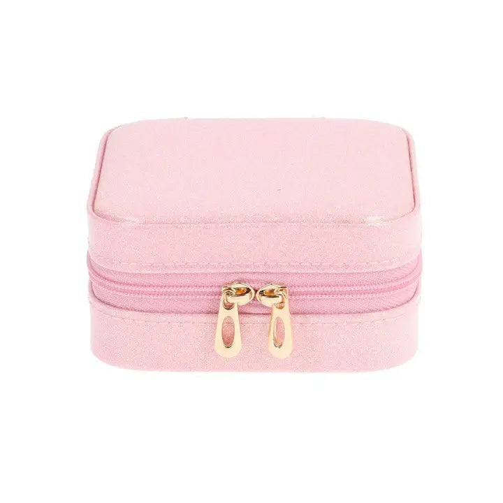 Schmuckbox Glitzer Rosa