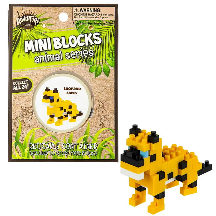 Mini Blocks Bausteinset Leopard