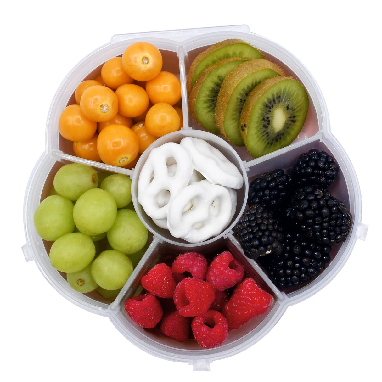 Znünibox Melii Blumen-Snackle-Box Rosa