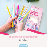 Bicolor Buntstifte Pastell
