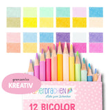 Bicolor Buntstifte Pastell