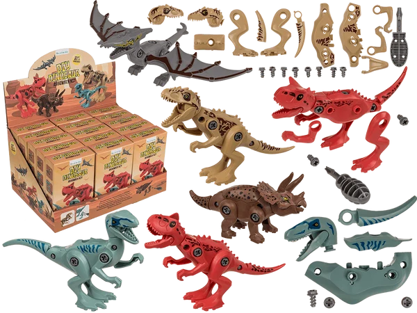 Bausatz Dinosaurier assortiert