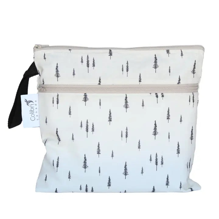 Lunchbag 2fach Colibri Wald Weiss