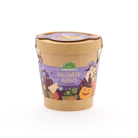 Blumenbecher Halloween Kürbis