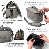Toniebox-Tasche Teddy Fleece Braun